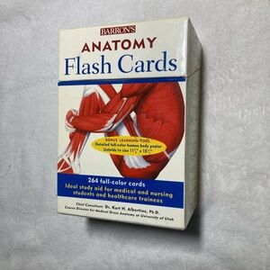 BARRON'S Anatomy Flash Cards
